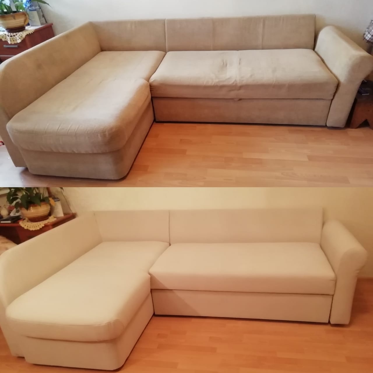 Угловой диван (эконом перетяжка)